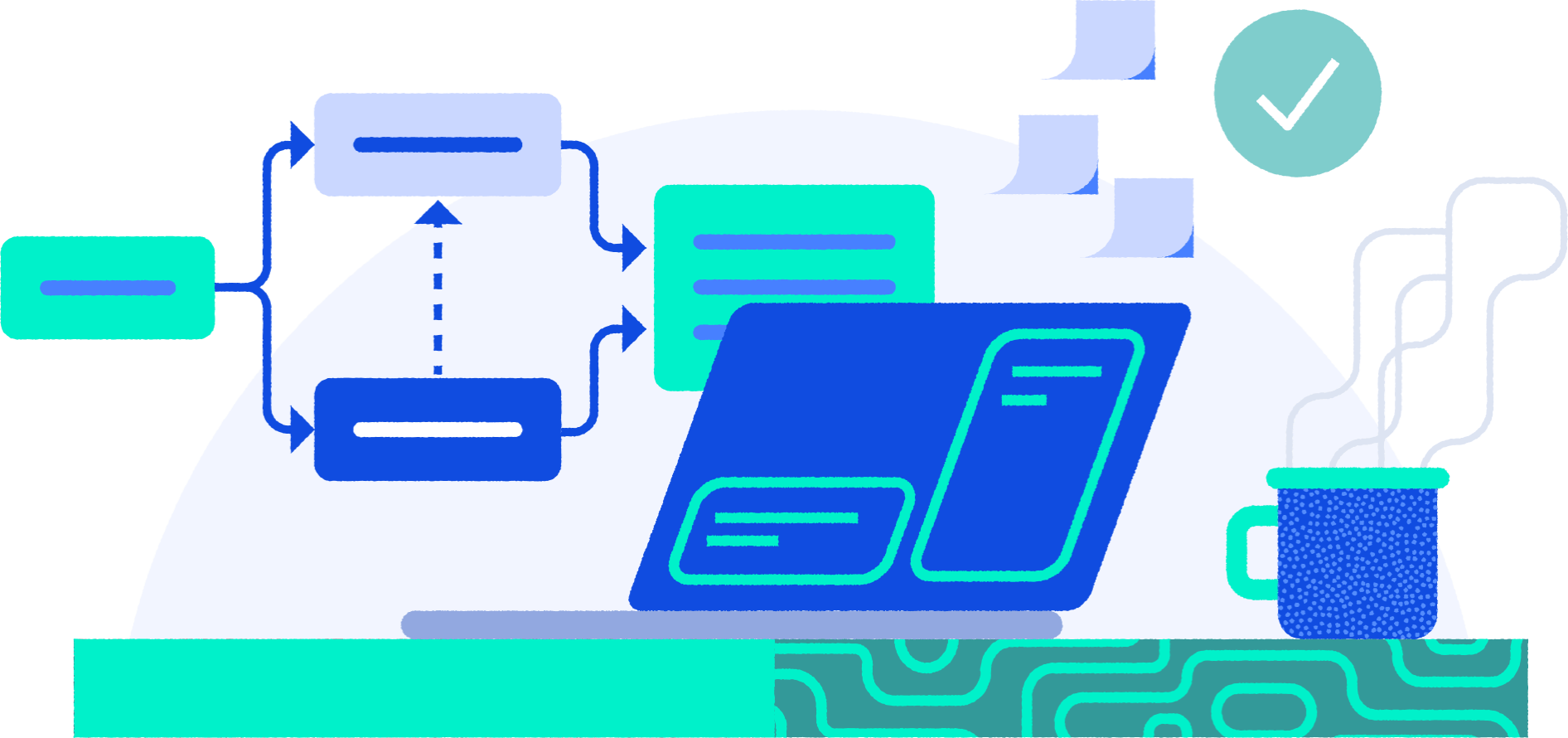 business process illustration