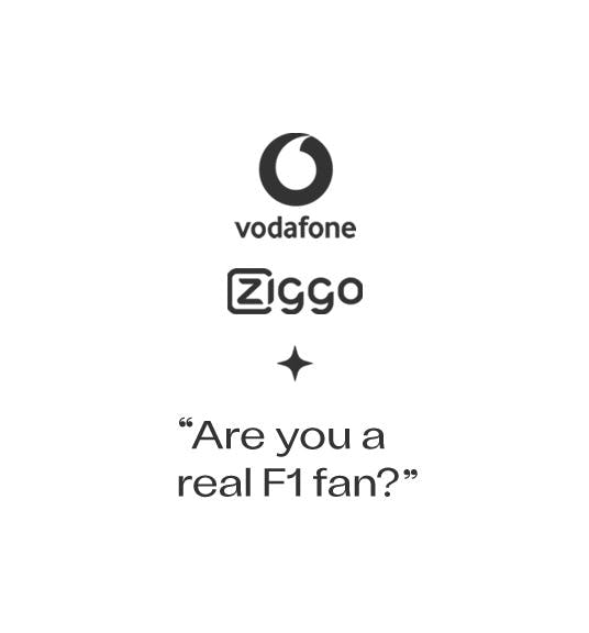 VodafoneZiggo “Are you a real F1 fan?”